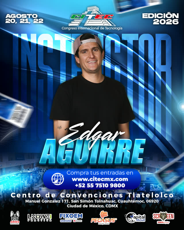 Edgar Aguirre — instructor CITEC 2026