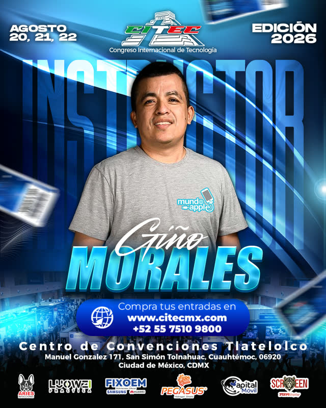Giño Morales — instructor CITEC 2026