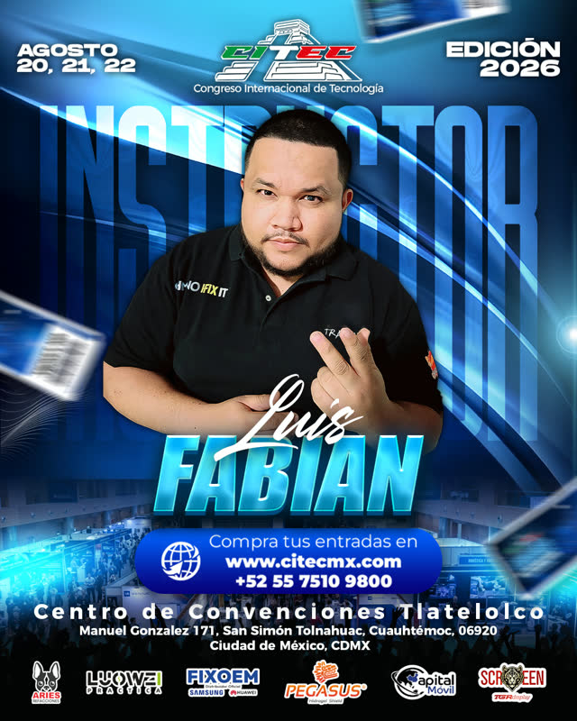 Luis Fabián — instructor CITEC 2026